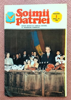 Revista Soimii Patriei Nr. 1 din 1986 foto
