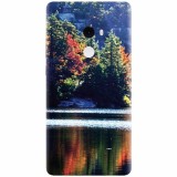 Husa silicon pentru Xiaomi Mi Mix 2, Lake Minnewaska Autumn