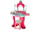 Set de frumuseste cu accesorii, masa de toaleta pentru fetite, LeanToys, 9436