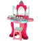Set de frumuseste cu accesorii, masa de toaleta pentru fetite, LeanToys, 9436