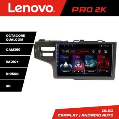 Navigatie Honda Fit 2014-2019 Android radio gps internet 8 core QLED 2K 8+256 360 Lenovo CarStore Technology foto