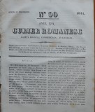 Curier romanesc, gazeta politica, comerciala si literara, nr. 90 din 1844