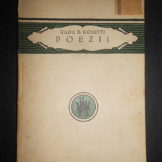 Radu D. Rosetti - Poezii (1926, editie cartonata)