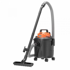 Aspirator multifunctional Limpio LWD-18P2, 1200 W, Putere aspirare 135 W, Flux de aer 1.8 m3/min, Functie de suflare, Negru/Portocaliu