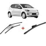 Cumpara ieftin Set 3 stergatoare Volkswagen UP! (121, 122, BL1, BL2, BL3, 123) 2011 -2023, pentru parbriz si luneta, Bosch Aerotwin