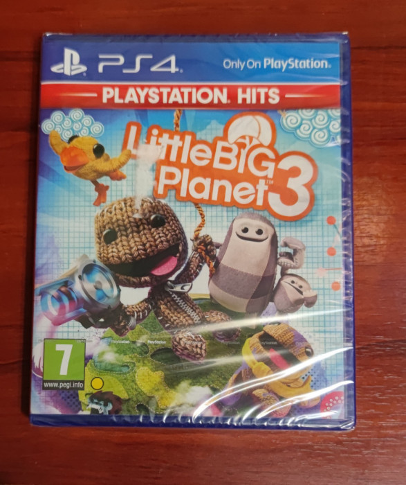 Little Big Planet 3, PS4, original, engleză, sigilat