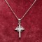 Lantisor si Cruciulita Din Argint Cod Arg136 (Lungime: 40 cm)
