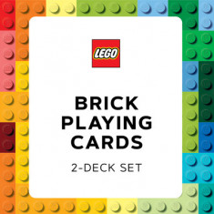 Lego Brick Playing Cards 2-Deck Set