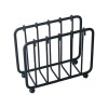 Suport din metal pentru servetele, negru mat, SM037B, 145 x 60 x 120 mm
