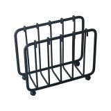Suport din metal pentru servetele, negru mat, SM037B, 145 x 60 x 120 mm