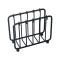 Suport din metal pentru servetele, negru mat, SM037B, 145 x 60 x 120 mm