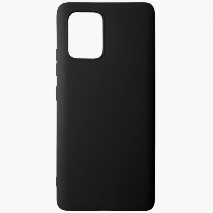 Husa silicon negru mat pentru Samsung Galaxy S10 Lite