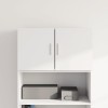 VidaXL Dulap de perete, alb, 70x42,5x40 cm, lemn compozit 846117
