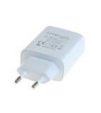 &Icirc;ncărcător OTB USB Dual (USB-C + USB-A) cu USB Power Delivery USB-PD - 2 porturi - 20W - alb