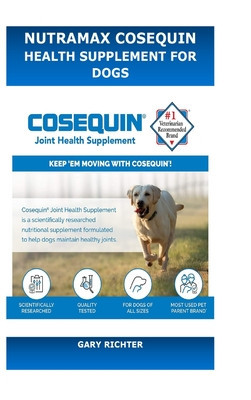 Nutramax Cosequin Maximum Strength Joint Health Supplement for Dogs - With Chondroitin, Hyaluronic Acid, Glucosamine, MSM, and 150 Chewable Tablets foto