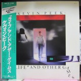 Vinil LP # &quot;Japan Press&quot; Kevin Peek &lrm;&ndash; &quot;Life&quot; And Other Games (NM), Rock