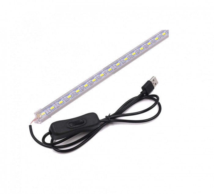 Banda LED cu USB cu intrerupator XUNATA 5V - RESIGILAT