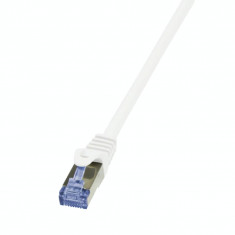 PATCH CORD S/FTP LOGILINK Cat7 5 m alb &amp;amp;quot;CQ4071S&amp;amp;quot; foto