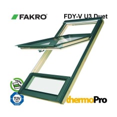 Fereastra mansarda FAKRO FDY-V U3 Duet proSky