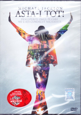 DVD Muzica: Michael Jackson - Asta-i tot! ( original, SIGILAT ) foto