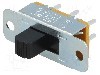Intrerupator glisant, 2 pozitii, DPDT, ON-ON, CANAL ELECTRONIC - SL13B-022(BHC1)0