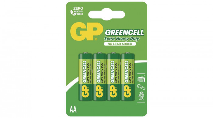 Baterie GP Greencell AA R6 B1221