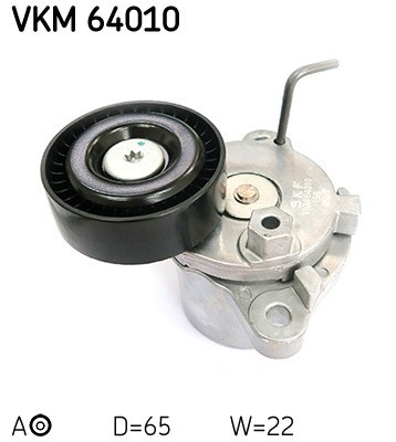 SKF VKM 64010 rola intinzator,curea transmisie foto
