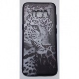 Husa TPU Leopard Negru Samsung Galaxy S8 G950, Protectie Premium