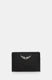 ZADIG&amp;VOLTAIRE carcasa din piele culoarea negru, LWSG00001