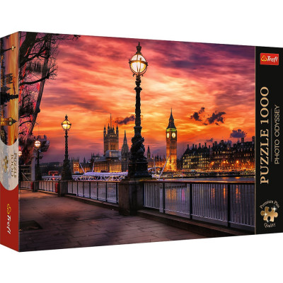 PUZZLE TREFL 1000 PREMIUM PLUS PHOTO ODYSSEY BIG BEN LONDRA SuperHeroes ToysZone foto