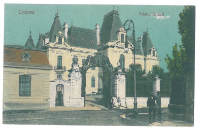 2778 - CRAIOVA, Mihail Palace, Romania - old postcard - used - 1926 foto