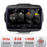 Navigatie Jeep Renegade 2015-2020 5960Pro-500 Android Octa Core Qualcomm 2K Qled 8+128 DTS DSP 360 4G Optical CarStore Technology