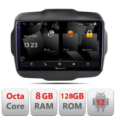 Navigatie Jeep Renegade 2015-2020 5960Pro-500 Android Octa Core Qualcomm 2K Qled 8+128 DTS DSP 360 4G Optical CarStore Technology foto