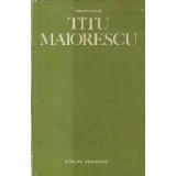 Titu Maiorescu - Filozof si teoretician al culturii