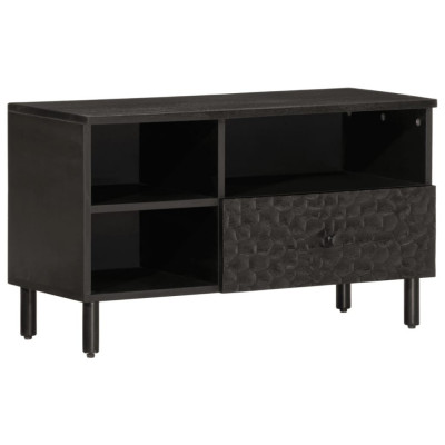 vidaXL Dulap TV, negru, 80x33x46 cm, lemn masiv de mango 356836 foto
