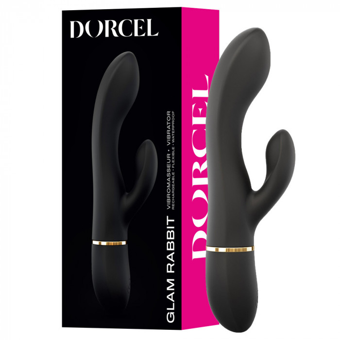 Vibrator multifuncțional cu stimulator clitoridian. Vibrații intense. 10 moduri.