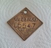 Jeton Uzina 23 August 3/4 Bronz 4x4cm - Numismatica Comunista Colectie