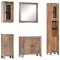 vidaXL Set mobilier de baie, 5 piese, lemn masiv de acacia 247725