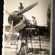 P072 FOTOGRAFIE RAZBOI LUFTWAFFE WWII AVIATIE BOMBARDIER JUNKERS JU-88 4U PK