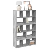 VidaXL Bibliotecă, gri sonoma, 100x33x156,5 cm, lemn prelucrat
