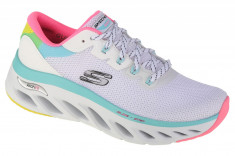 Pantofi pentru adidași Skechers Arch Fit Glide-Step - Highlighter 149871-WMLT alb foto