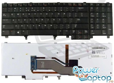 Tastatura Dell Precision M2800 iluminata backlit foto
