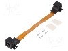 Patch cord {{Categoria Ethernet}}, {{Subtip cablu}}, ultrasub&amp;#355;ire, 0.25m, Goobay - 71411