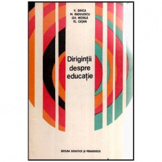 colectiv - Dirigintii despre educatie - 117099