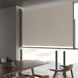 Cumpara ieftin Copertină laterală retractabilă de terasă, crem, 160x300 cm