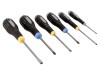 Set 6 Surubelnite BAHCO ERGO Pozidriv Plate - Kit Profesional, Scule de Mana