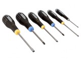 Set 6 Surubelnite BAHCO ERGO Pozidriv Plate - Kit Profesional, Scule de Mana