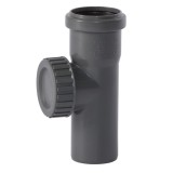 Țeavă de curățare HT DN 50 cu prelucrare rapidă, etanșare sigură și protecție fonică