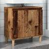 Dulap chiuveta Gossi lemn vechi 58x33x60cm lemn prelucrat baie depozitare