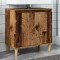 Gossi dulap de chiuveta, lemn vechi, 58x33x60 cm, lemn prelucrat